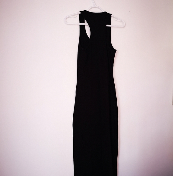 Forever 21 Black Racerback Tank Maxi Dress - Picture 5 of 7